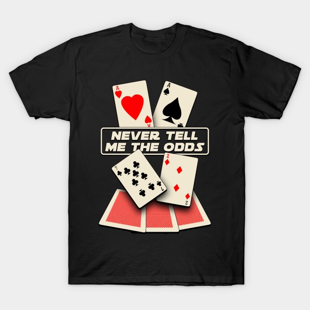 Never Tell me the Odds T-Shirt by robotrobotROBOT